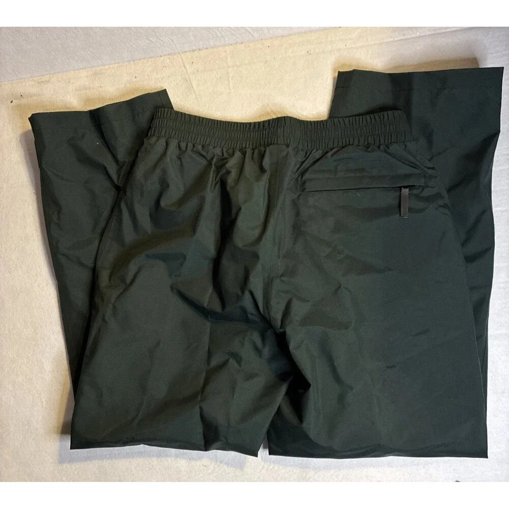Cabela’s Men’s L Green Gore-Tex Nylon Rain Pants Fishing Hunting Waterproof